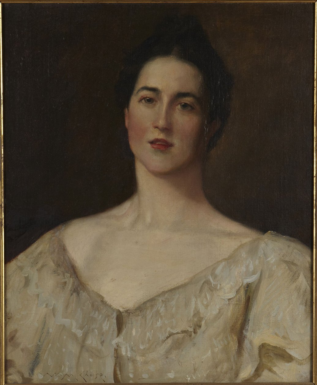 La modelo majestuosa de William Merritt Chase