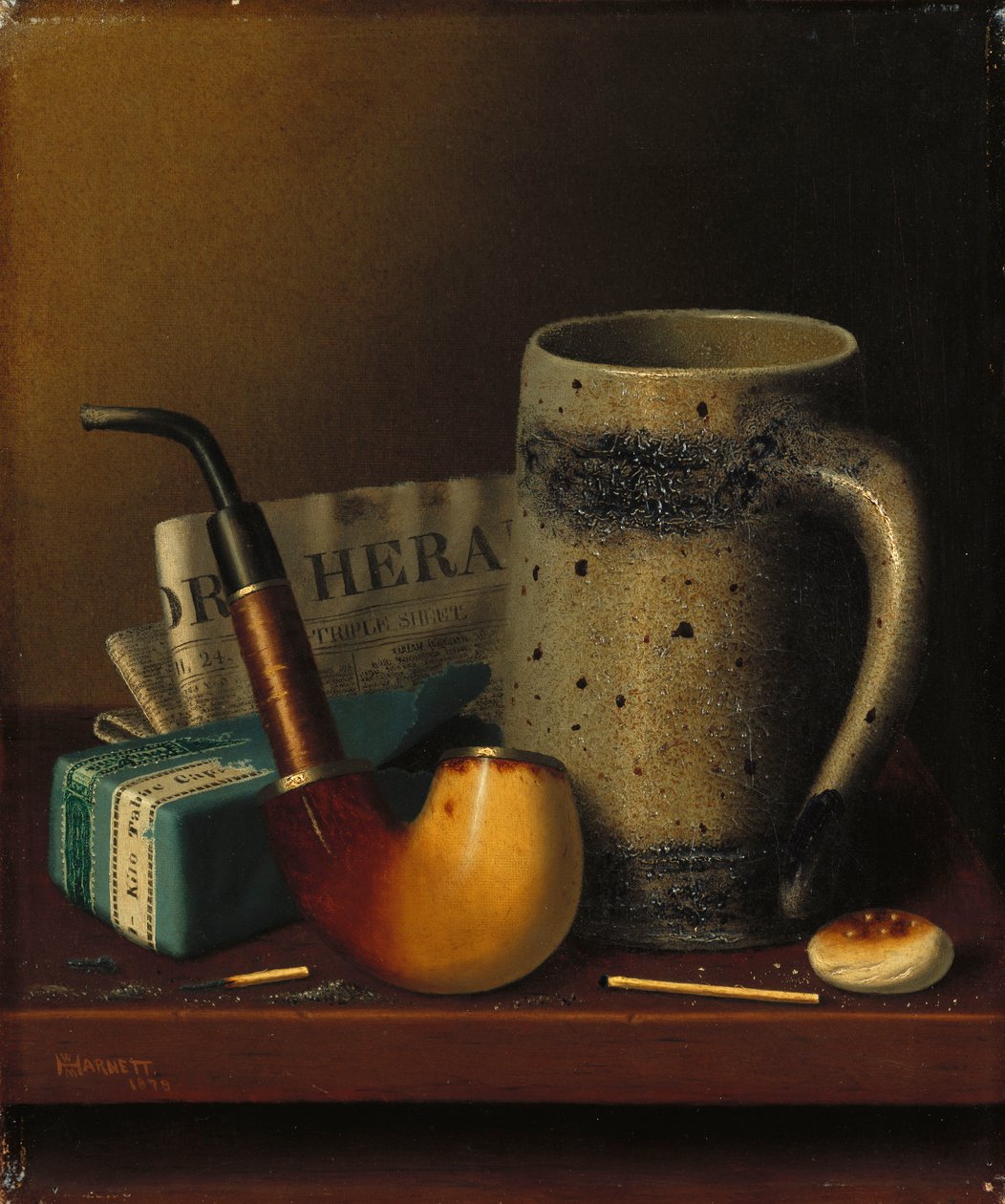 Heraldo, 1878 de William Michael Harnett