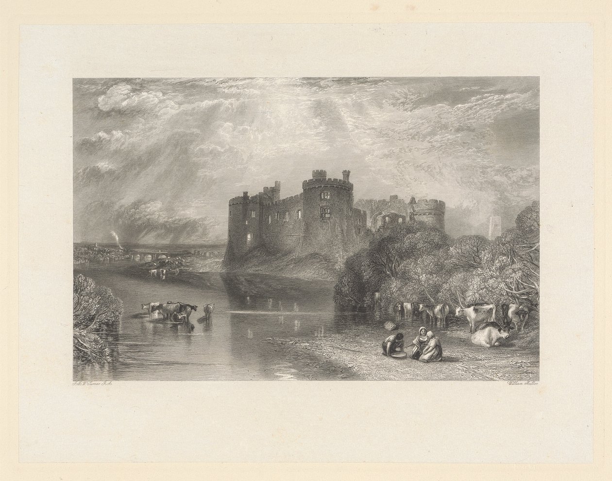 Castillo de Carew, Pembroke de William Miller