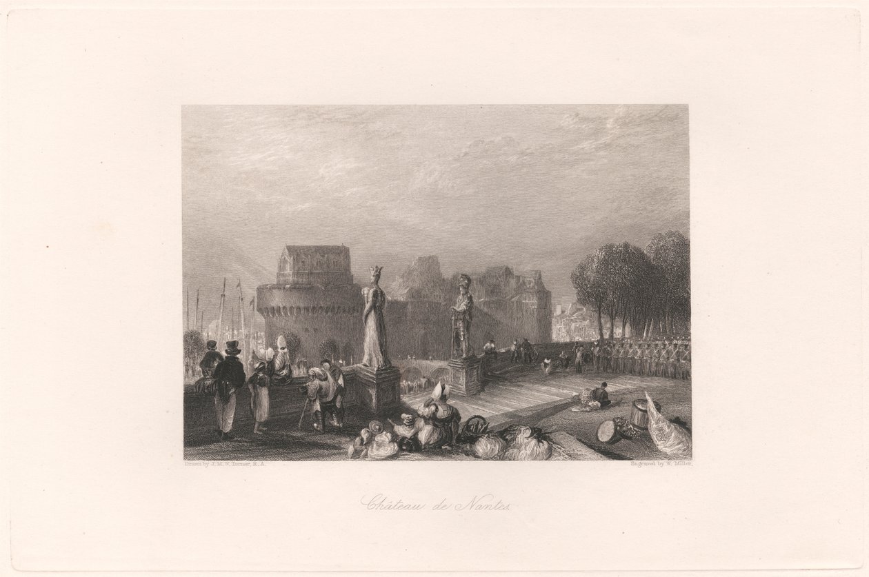 Castillo de Nantes de William Miller