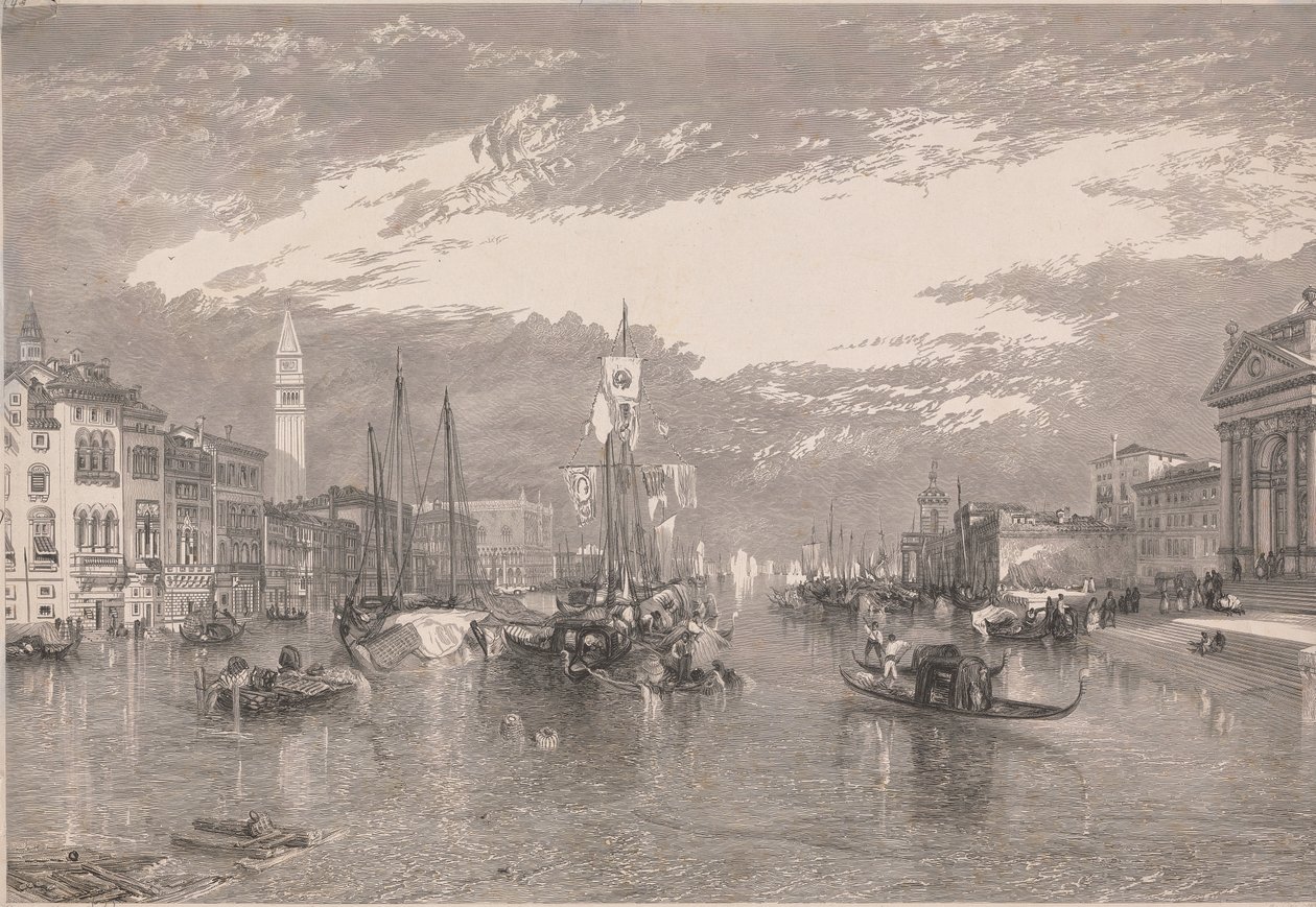 El Gran Canal de Venecia de William Miller