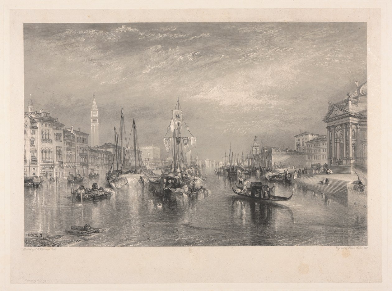 El Gran Canal de Venecia de William Miller