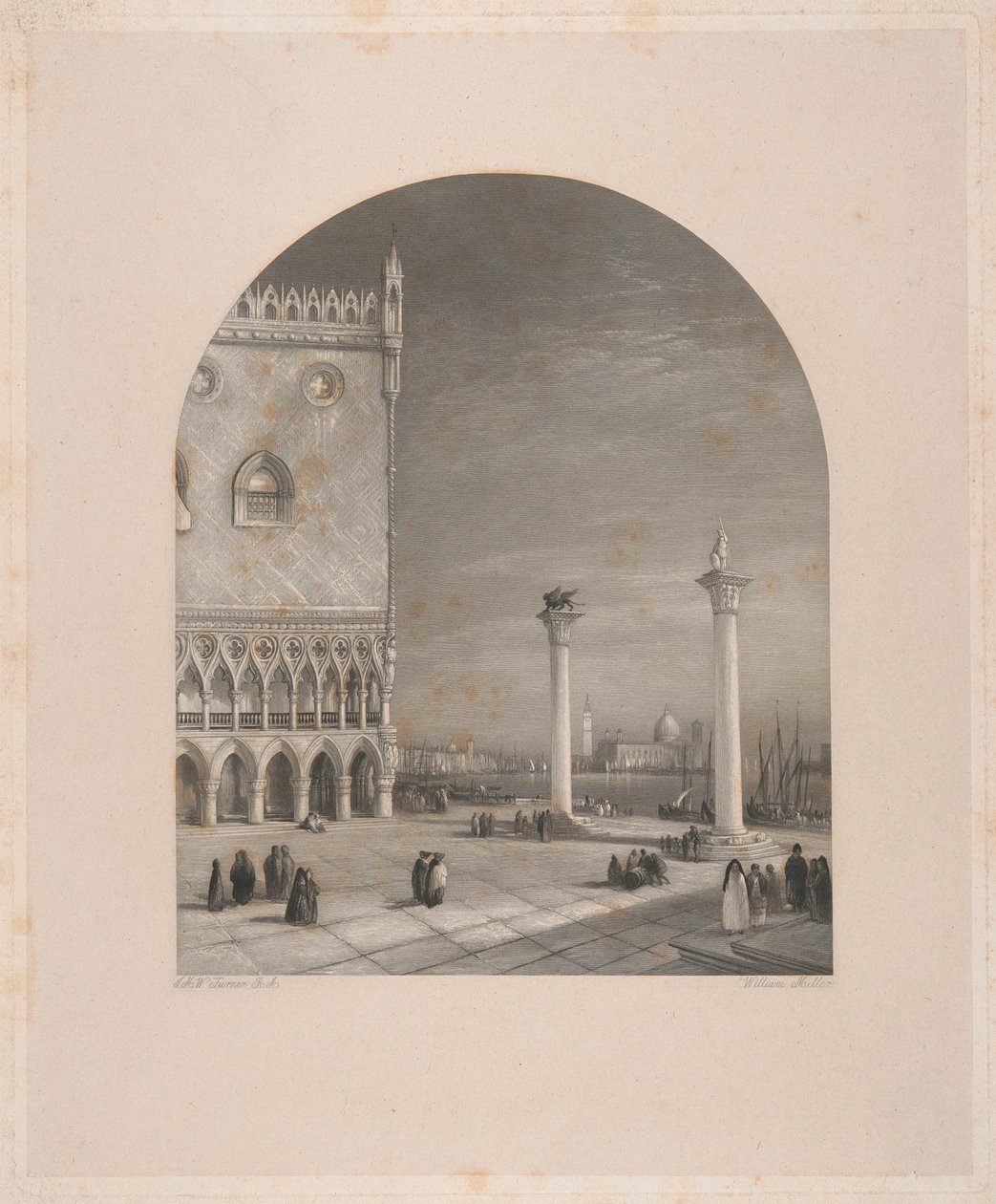 Venecia - la Piazzetta de William Miller