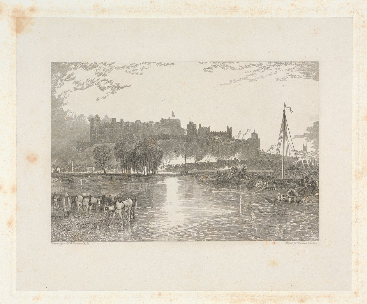 Castillo de Windsor, Berkshire de William Miller