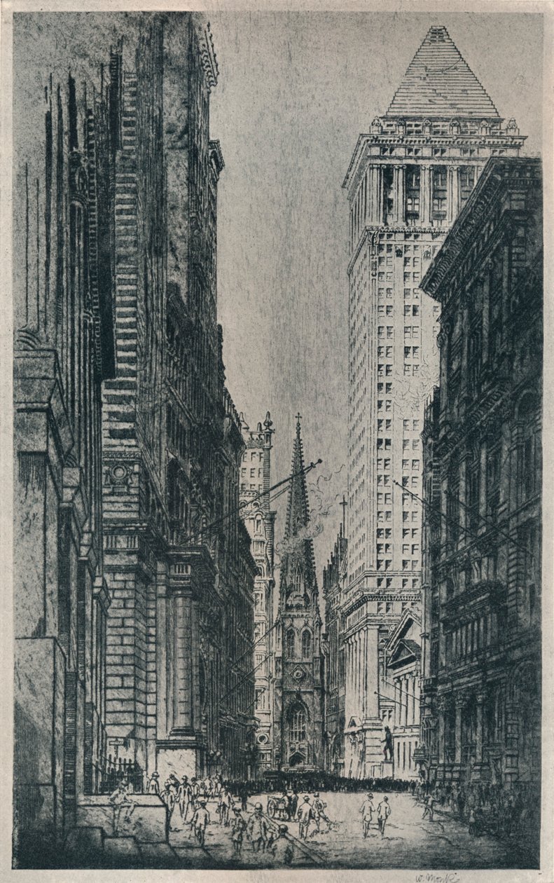 Wall Street, Nueva York de William Monk