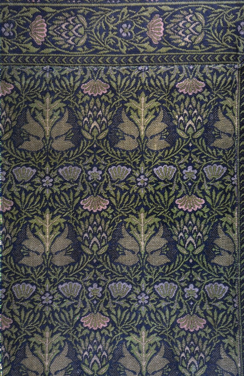 Alcachofa. Alfombra, c. 1880 de William Morris