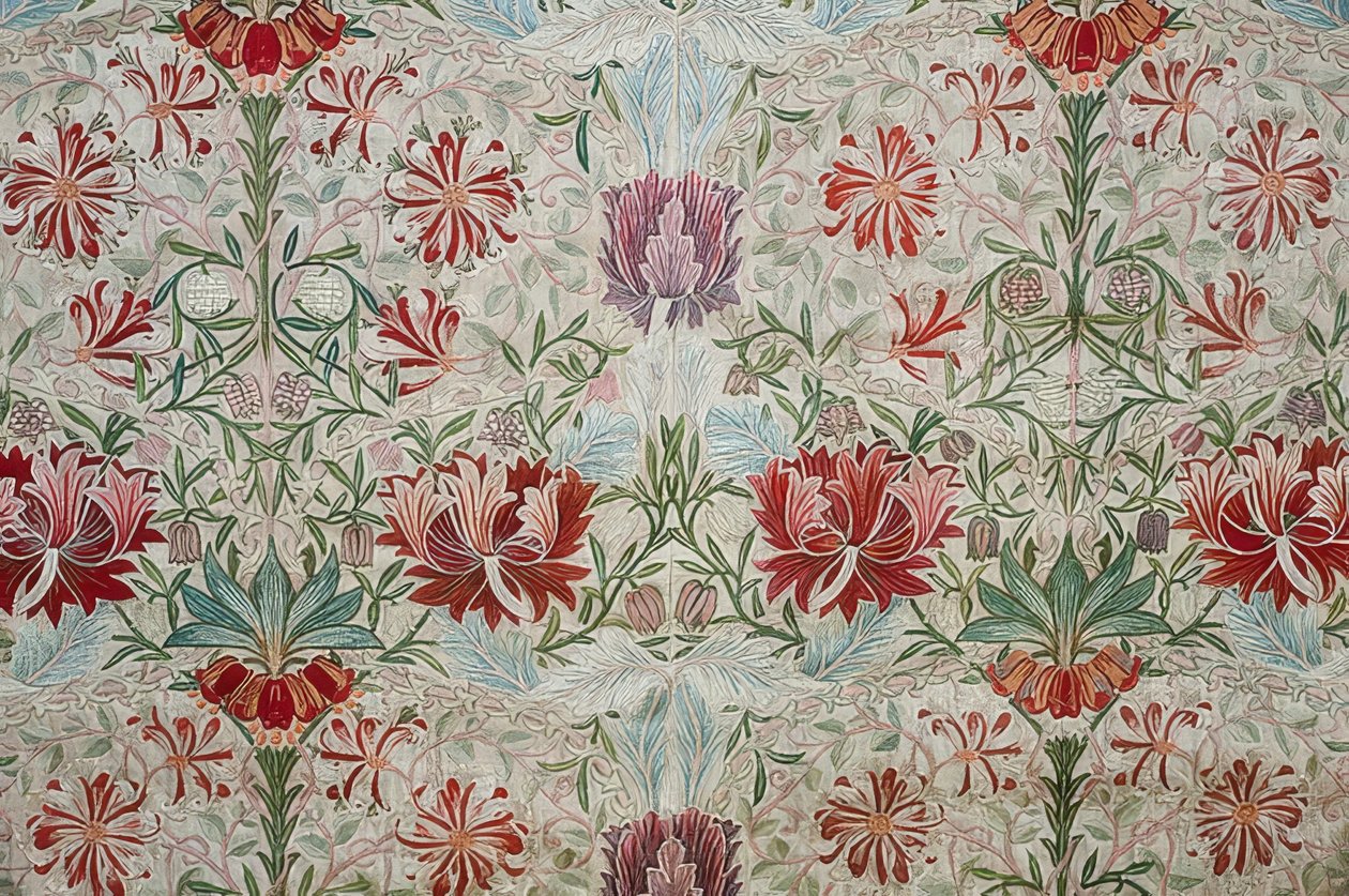 Tela decorativa de William Morris