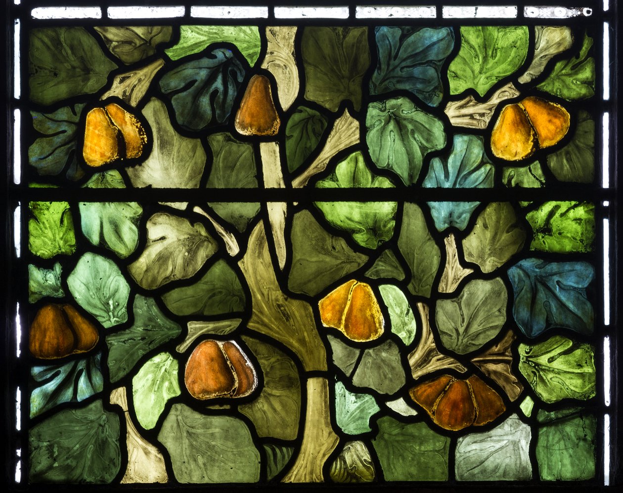 Detalle de follaje, 1879 de William Morris