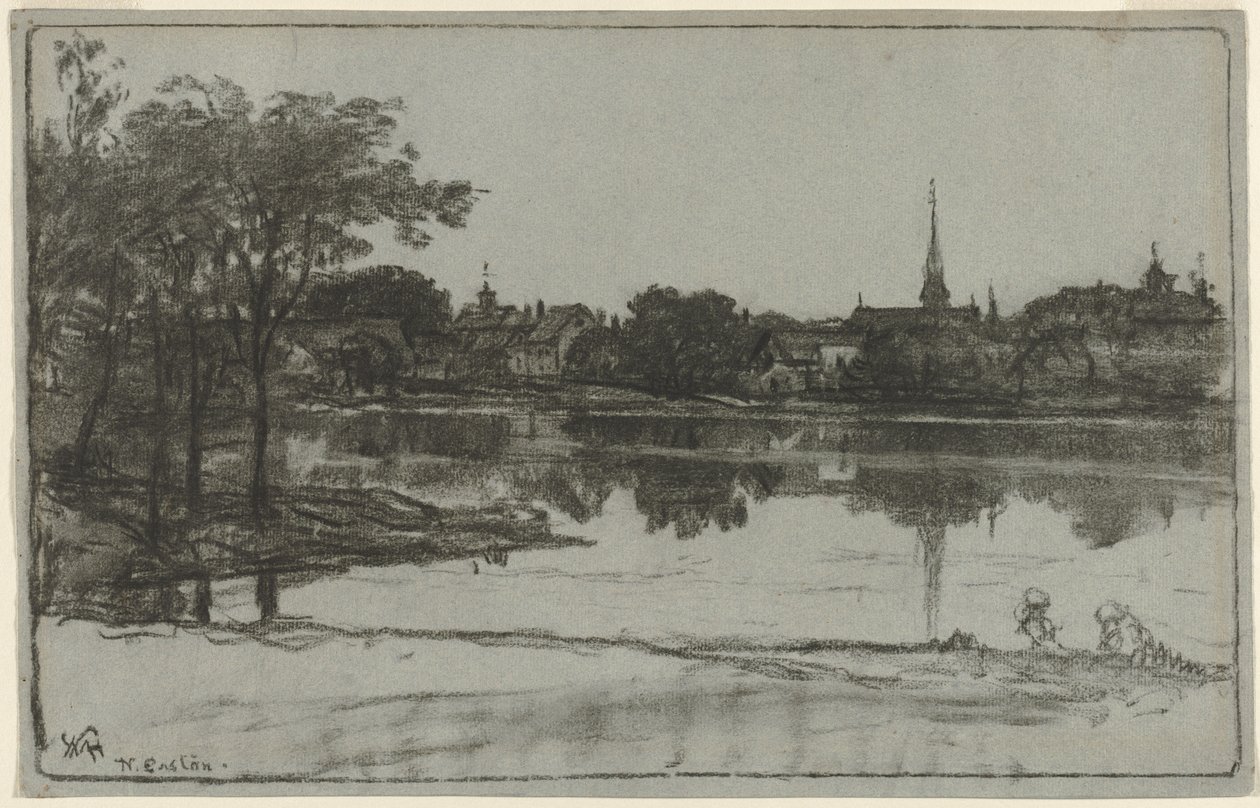North Easton, Massachusetts, 1877 de William Morris Hunt