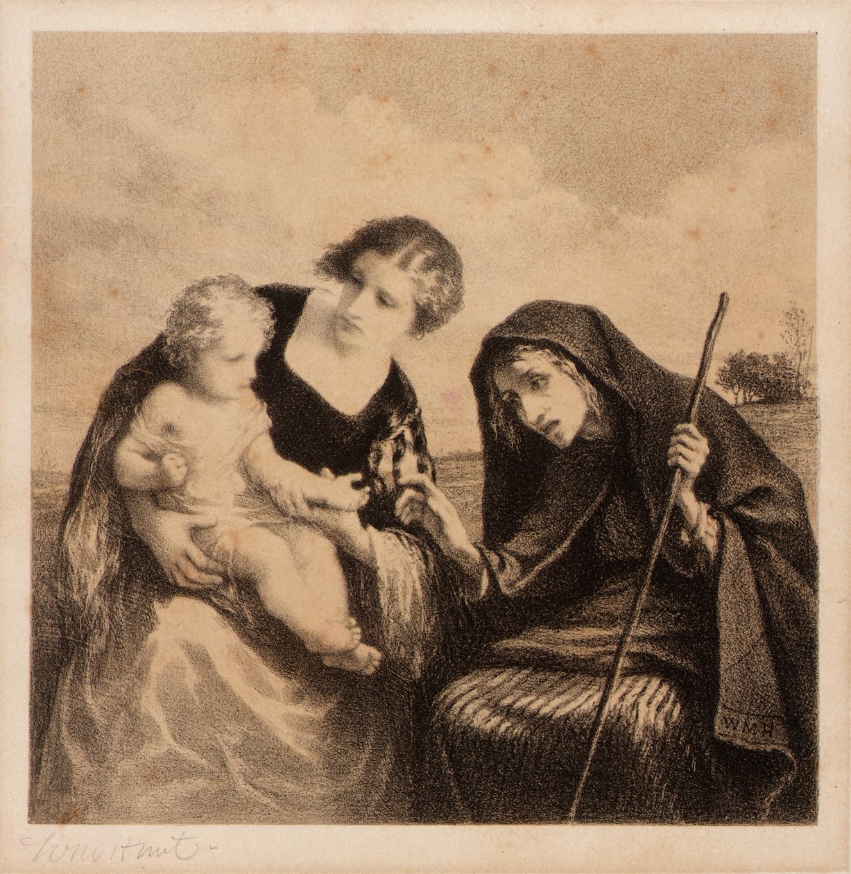 El adivino de William Morris Hunt