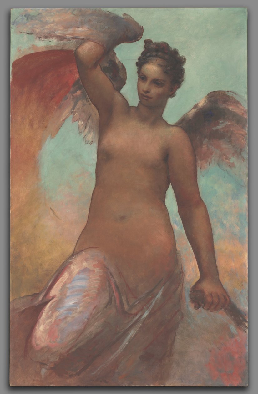 Fortuna alada de William Morris Hunt