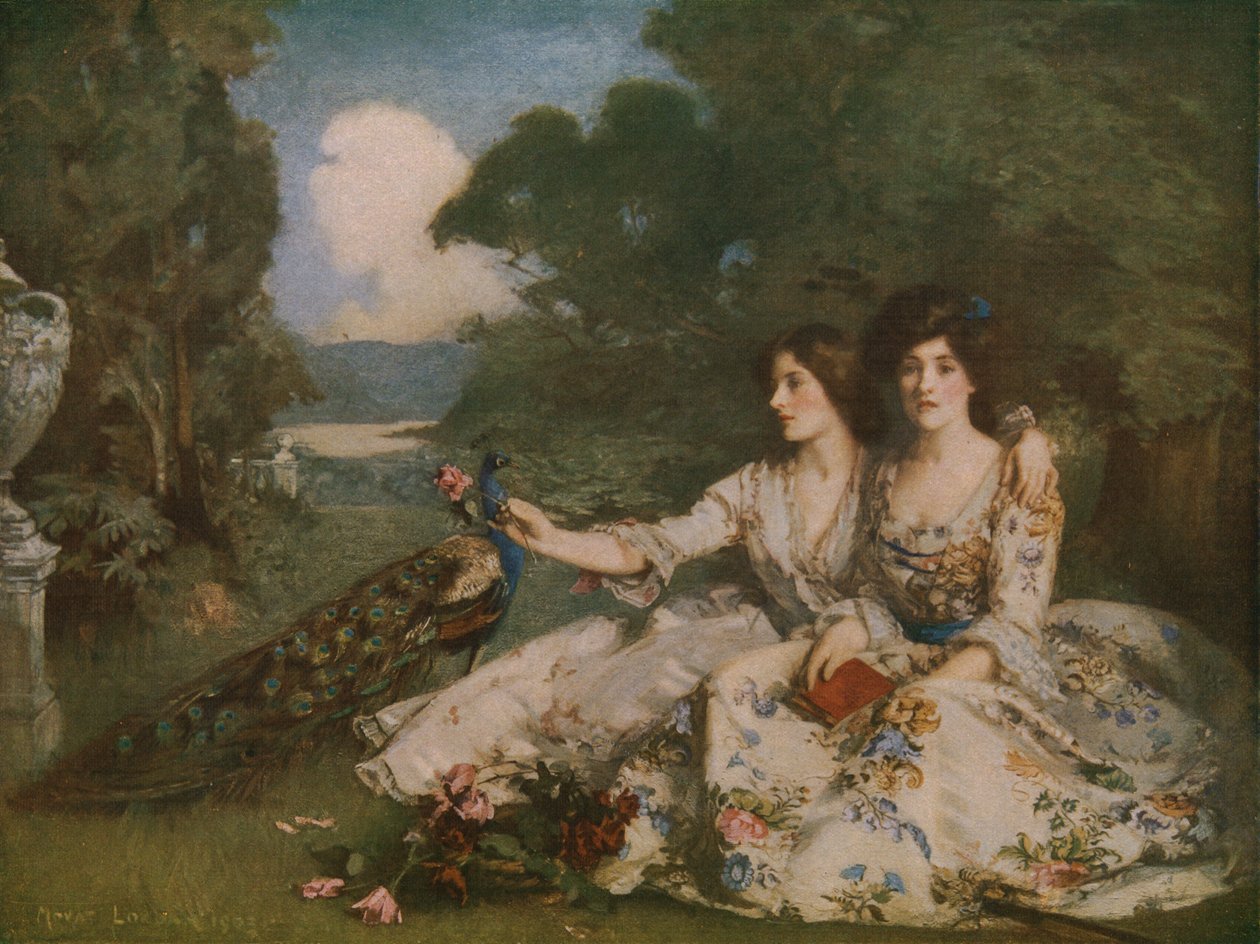 Lástima que la primavera desaparezca con la rosa, 1903, c1930 de William Mouat Loudan
