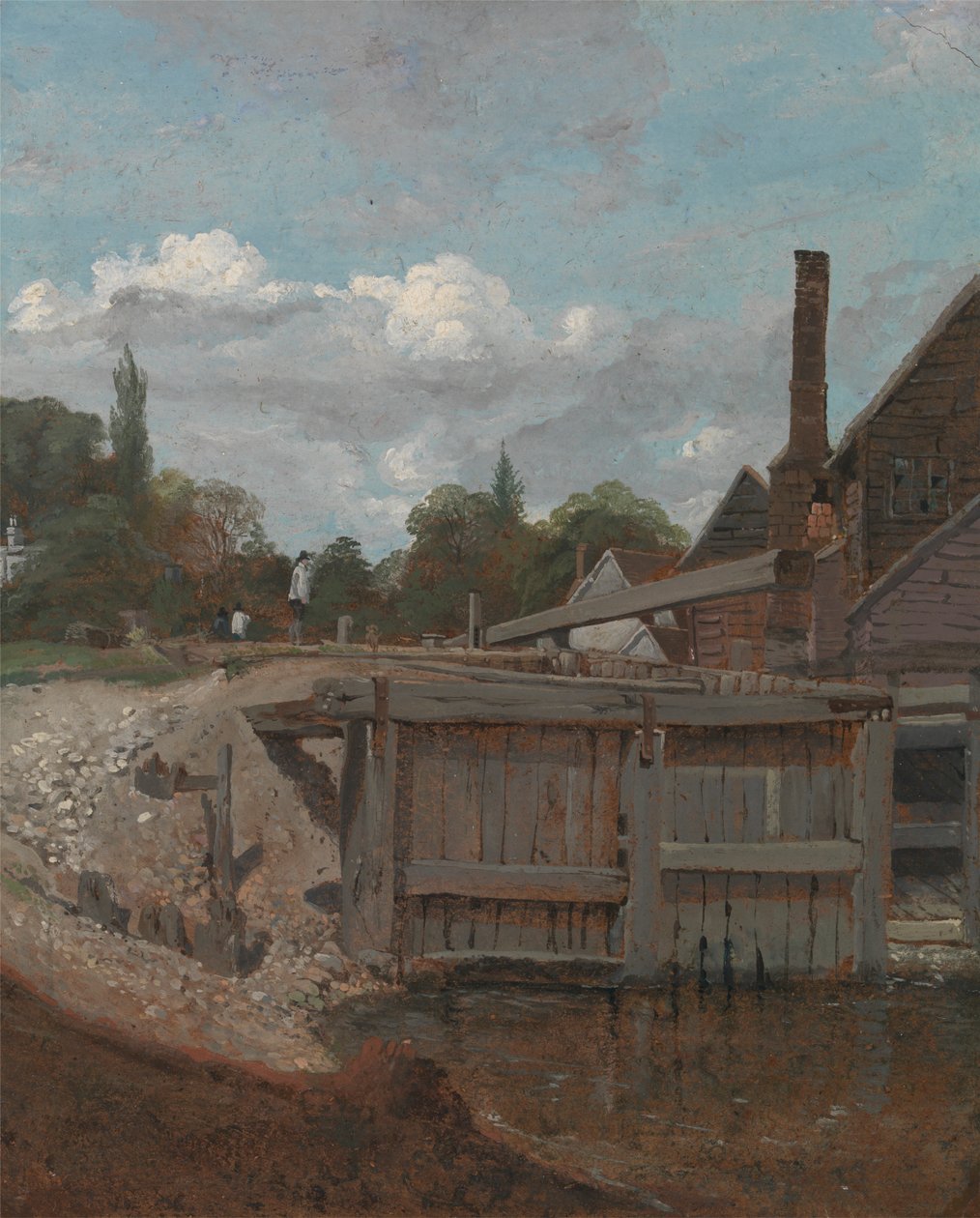 Puerta con cerradura de William Mulready