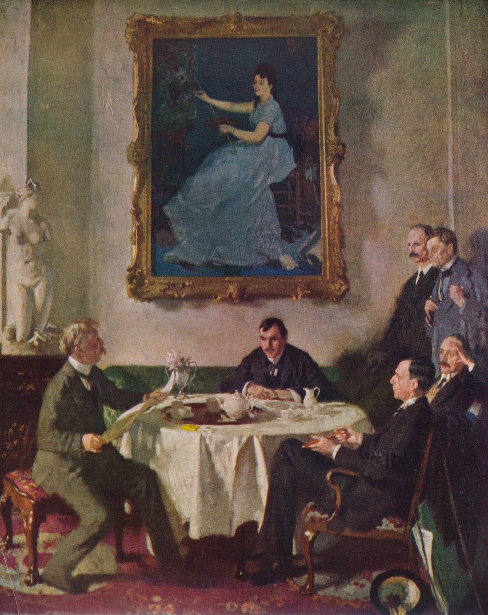 Homenaje a Manet, 1909 1935 de William Newenham Montague Orpen