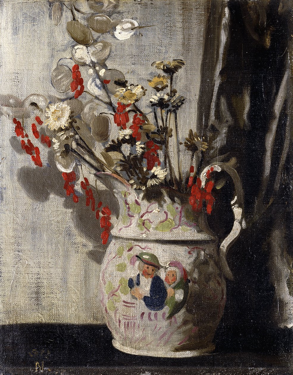 Un jarrón con honestidad de William Nicholson
