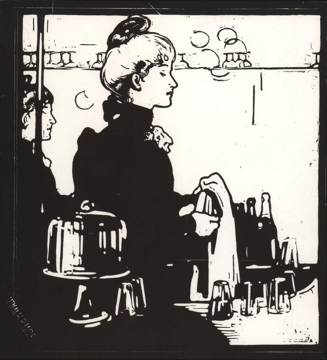 Camarera (cualquier bar) de William Nicholson