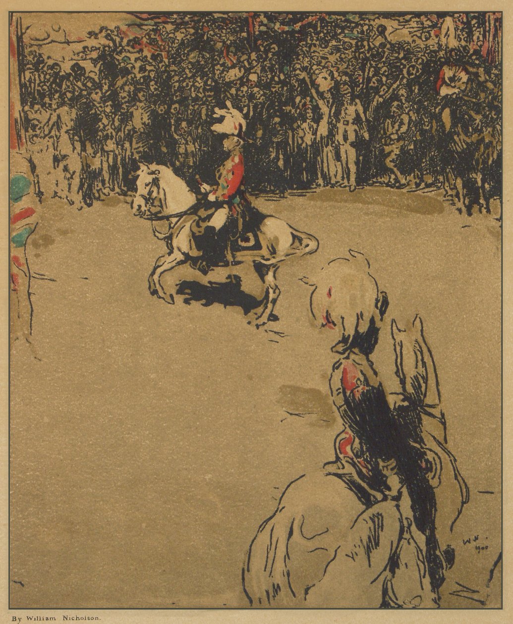 Lord Roberts a caballo de William Nicholson