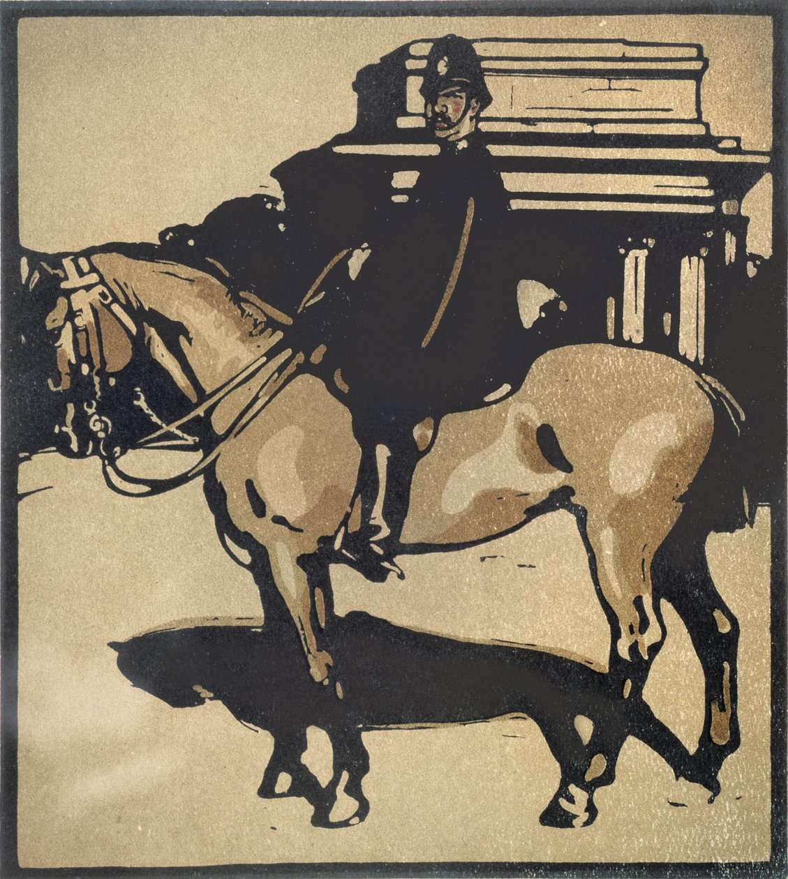 Policía de "Tipos de Londres" publicado por William Heinemann de William Nicholson