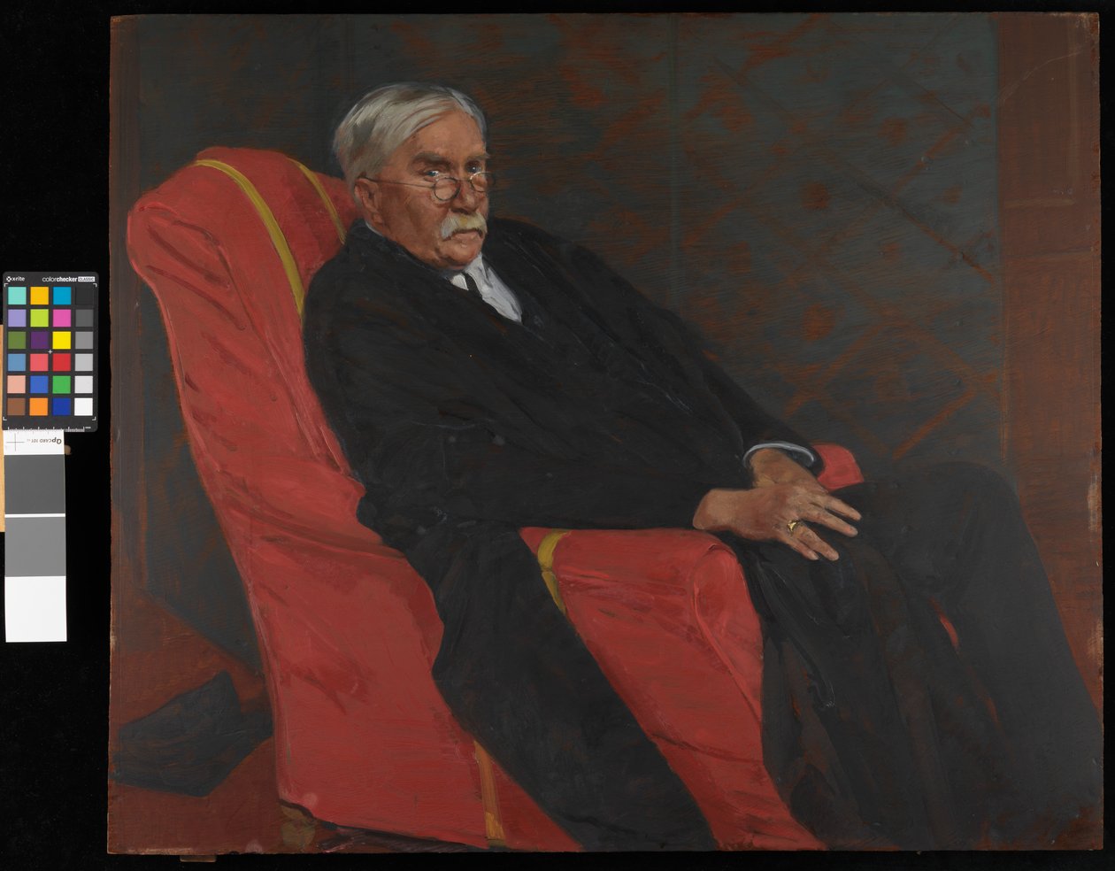 Retrato del Dr. A.C. Benson de William Nicholson