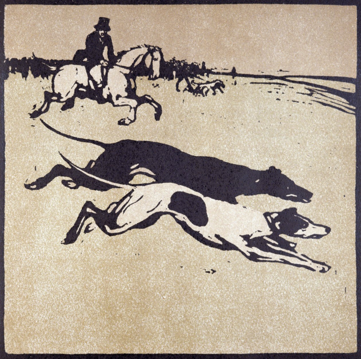 El mes de febrero: Hare Coursing, de 