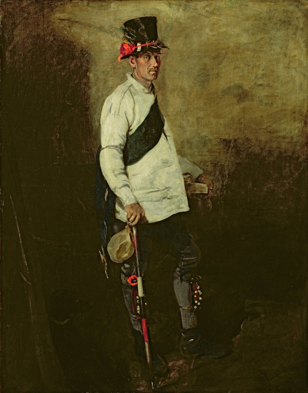 The Morris Dancer (óleo sobre lienzo) de William Nicholson