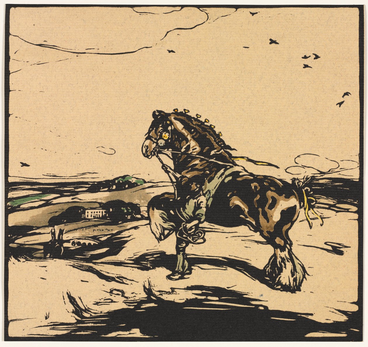 el caballo de la comarca de William Nicholson