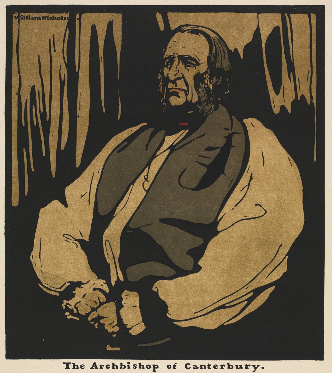 Doce retratos: el arzobispo de Canterbury de William Nicholson