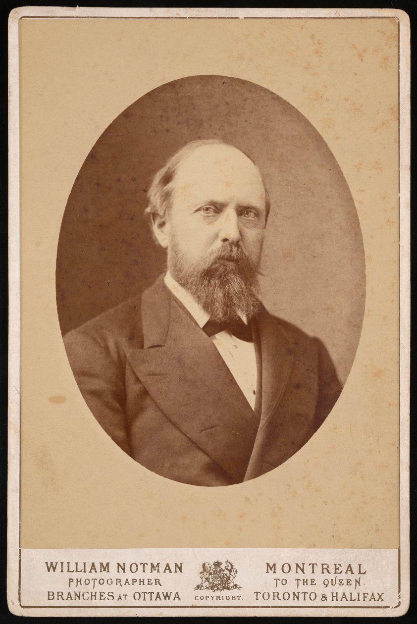 Retrato de Othniel Charles Marsh 1831-1879, circa 1875 de William Notman
