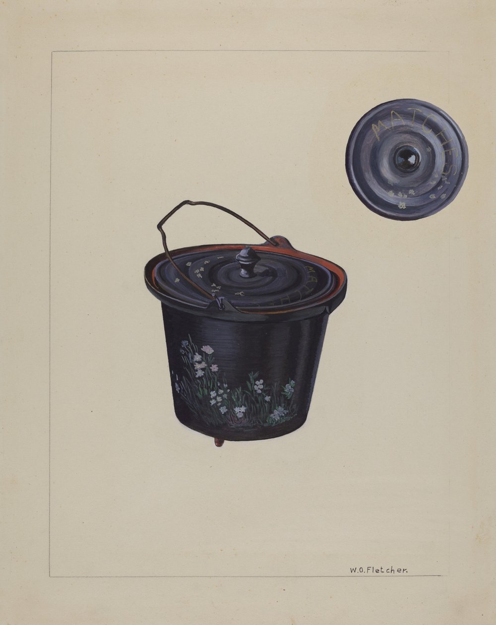 Juguete infantil: tetera de hierro, c. 1937 de William O. Fletcher