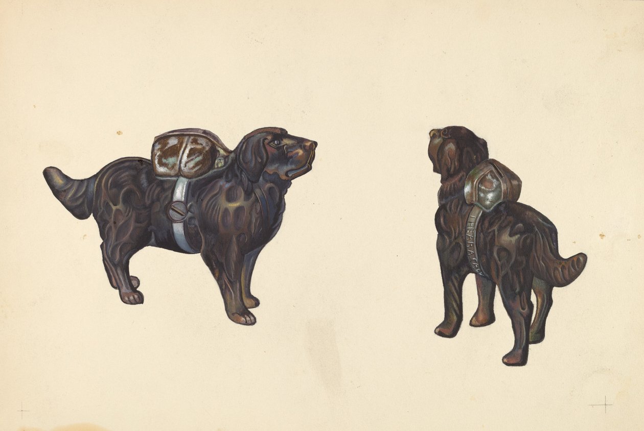 Banco de Escuchar una Llamada, c. 1938 de William O. Fletcher