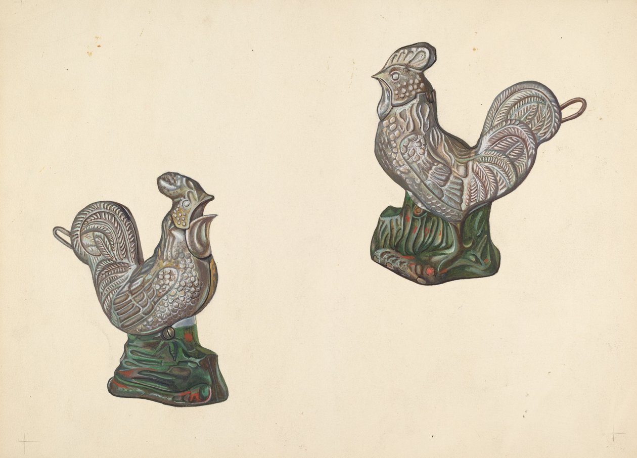 Hucha de gallo, c. 1938 de William O. Fletcher