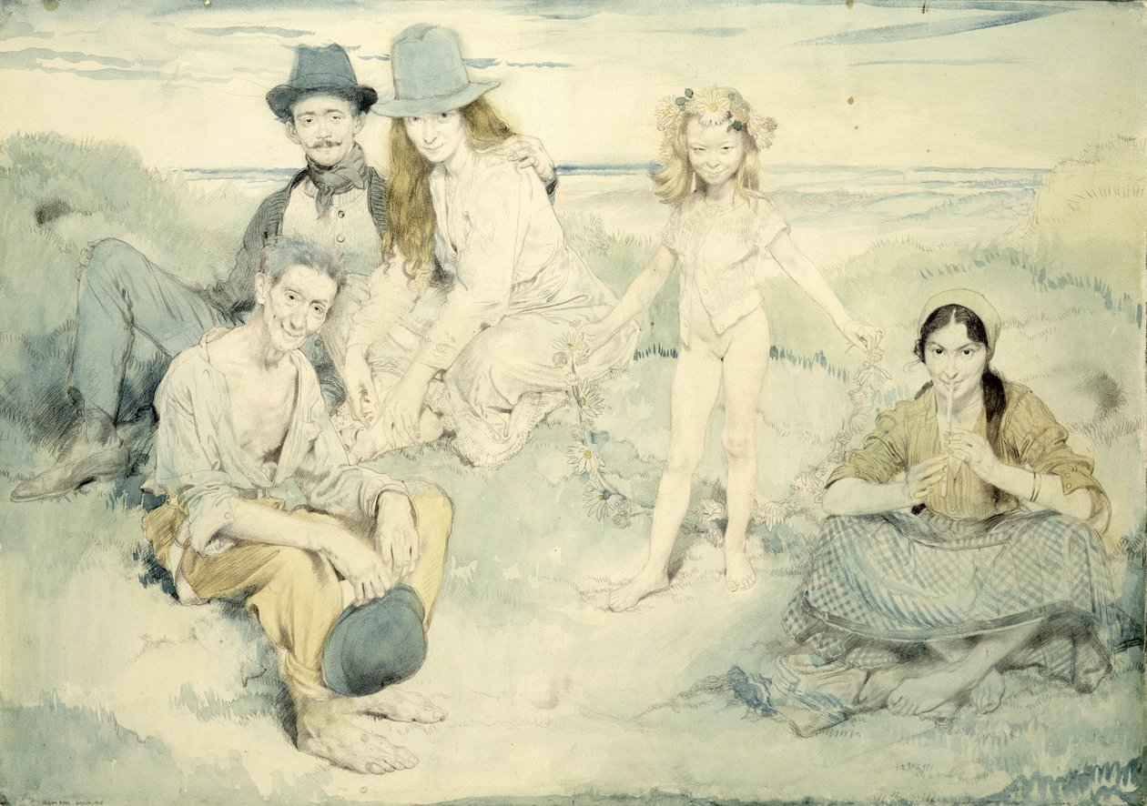 En la costa irlandesa de William Orpen