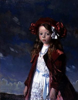 Retrato de la señorita Harmsworth, exh.1933 de William Orpen