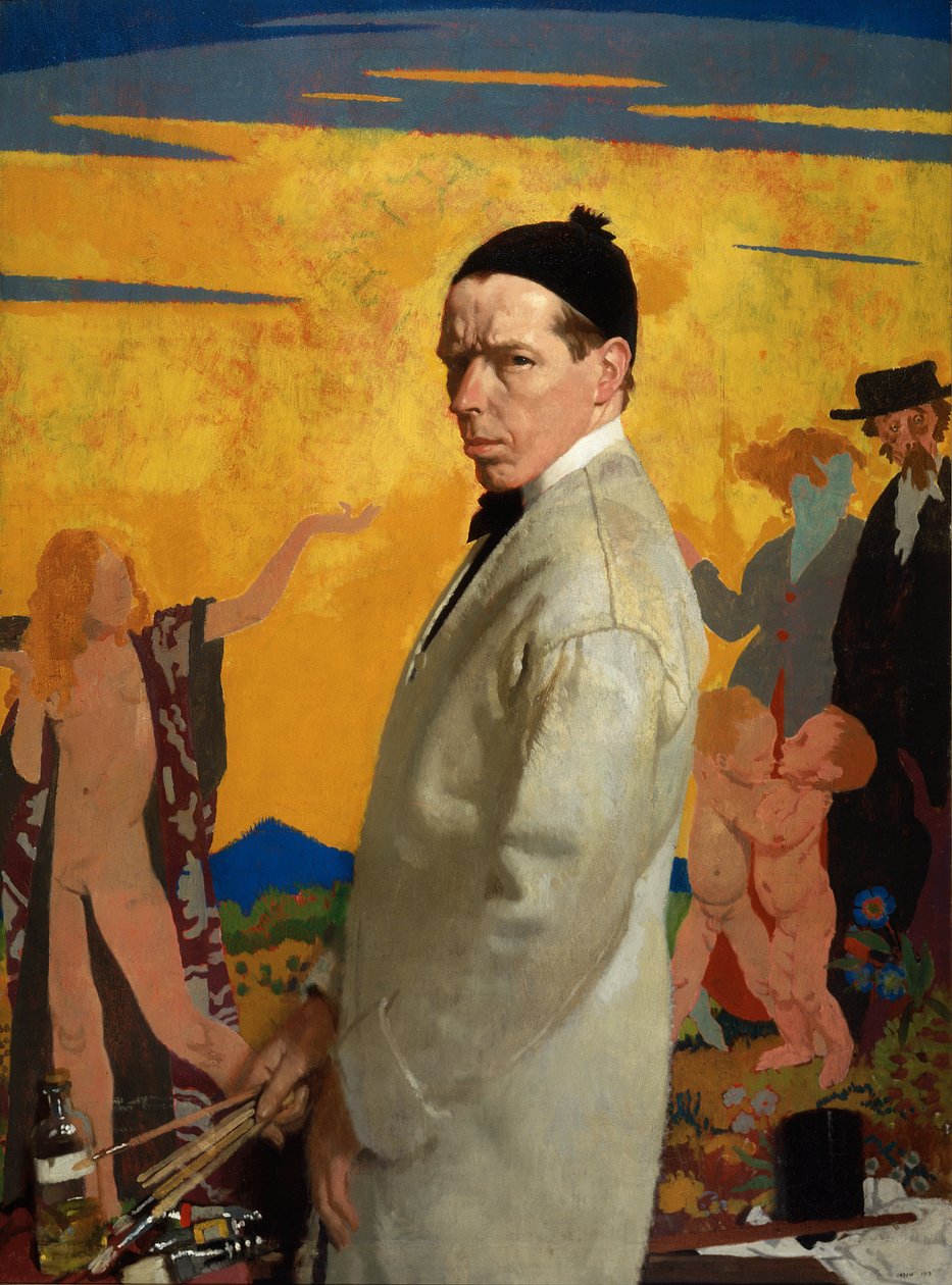 Autorretrato de William Orpen