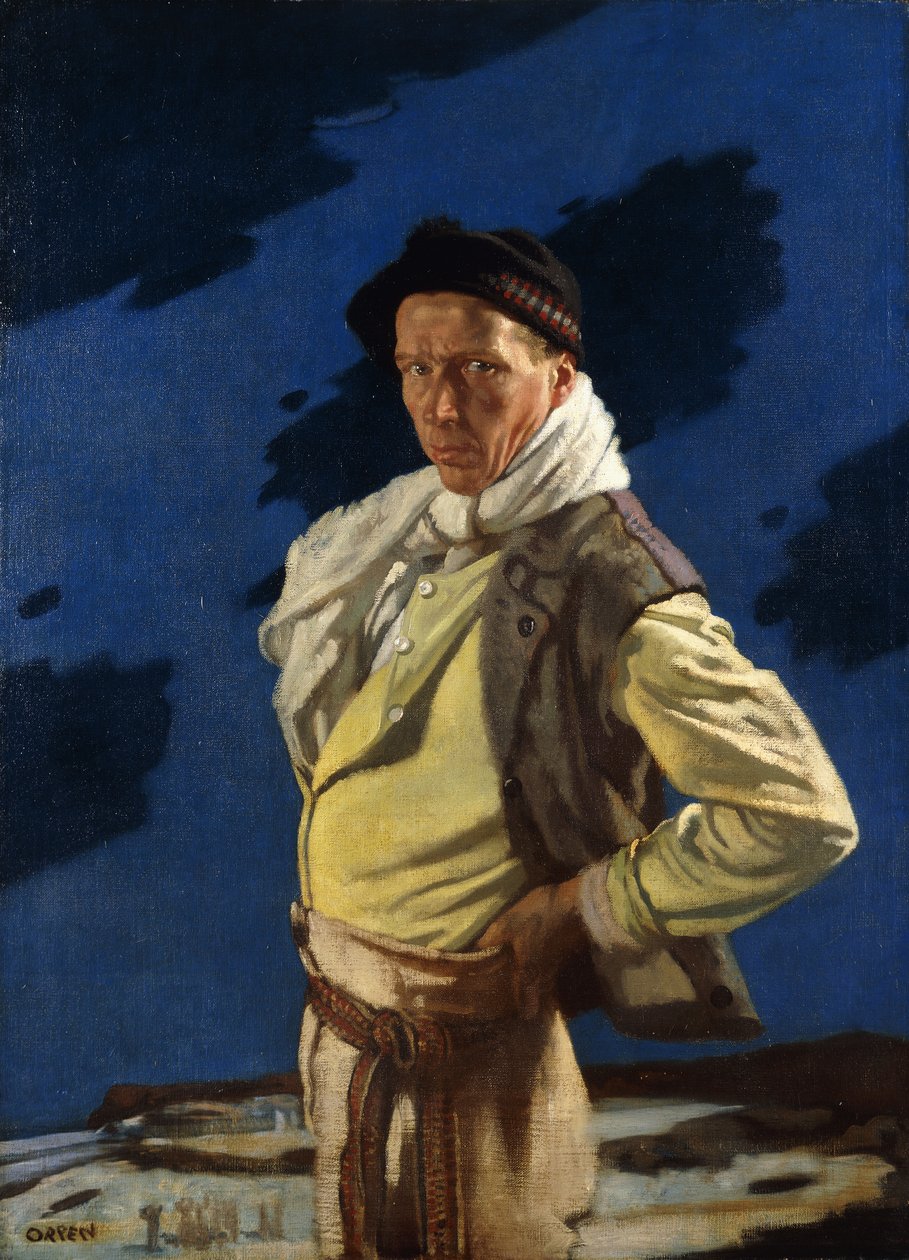 El hombre de Aran de William Orpen