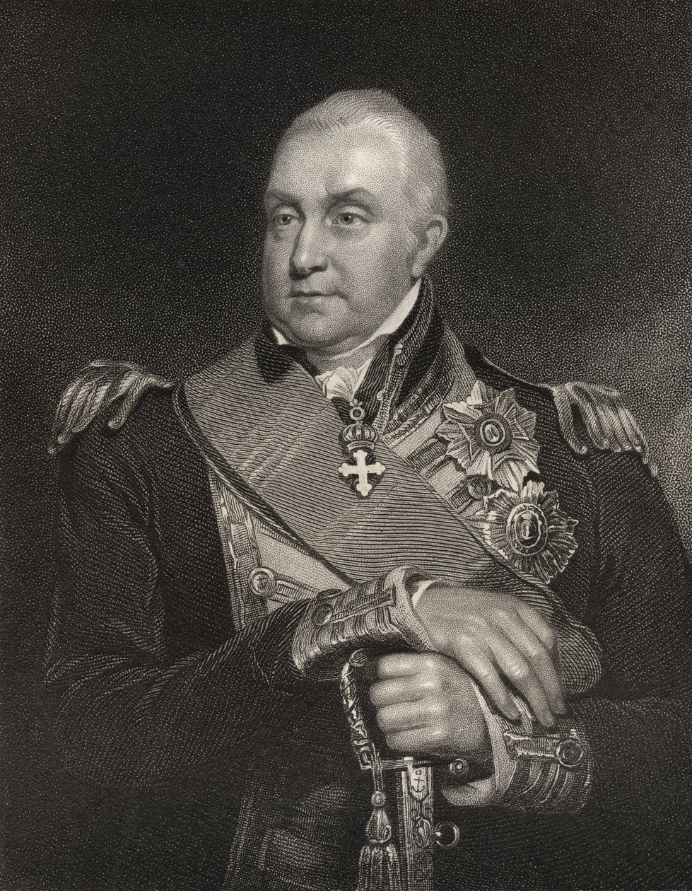 Almirante Edward Pellew de William Owen