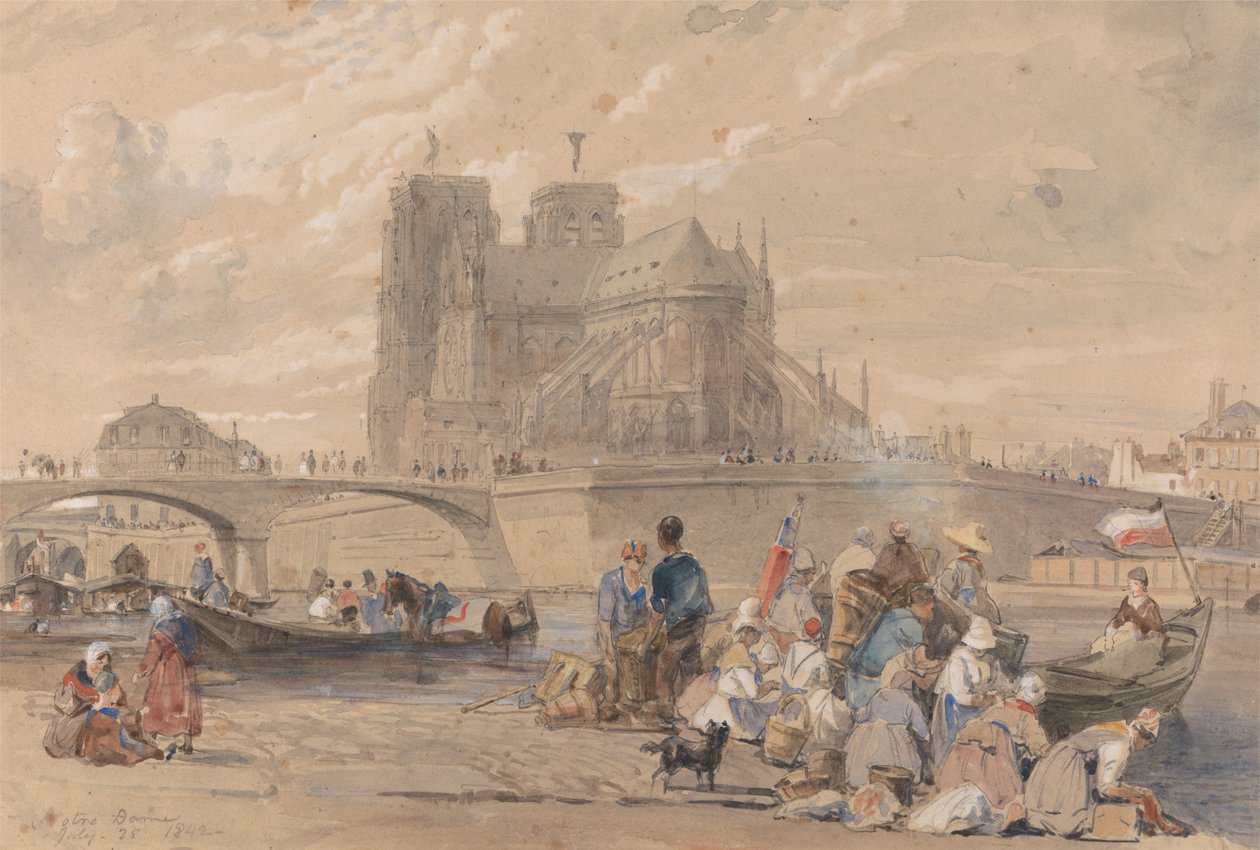 Notre Dame, París de William Parrott
