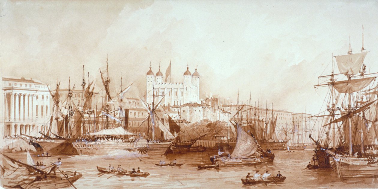 Torre de Londres, Stepney, Londres de William Parrott