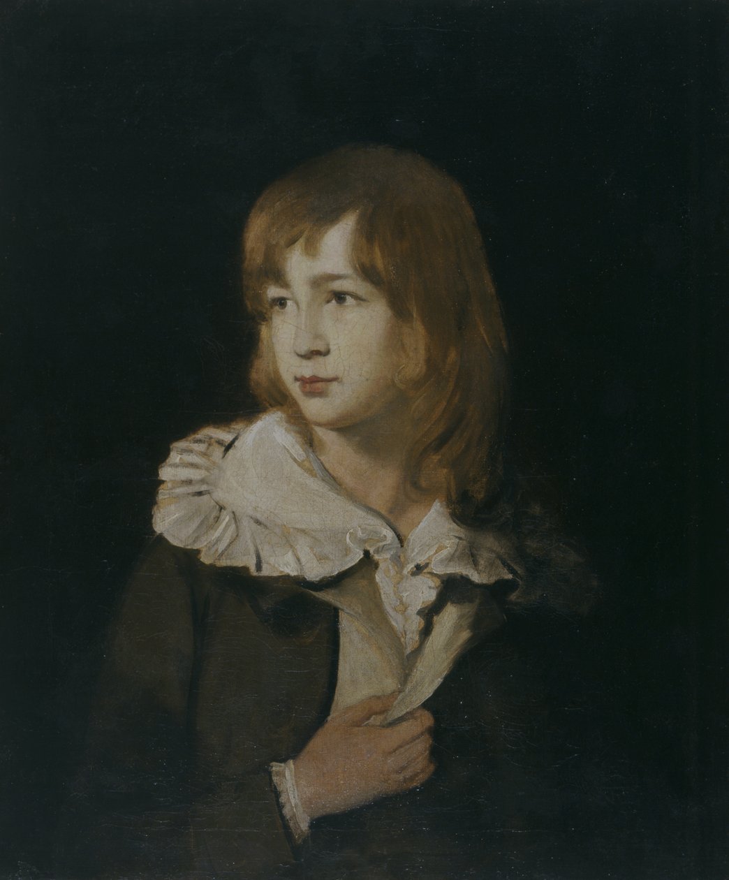 Retrato de un niño, John Parry of Garden, c.1788-89 (óleo sobre lienzo) de William Parry