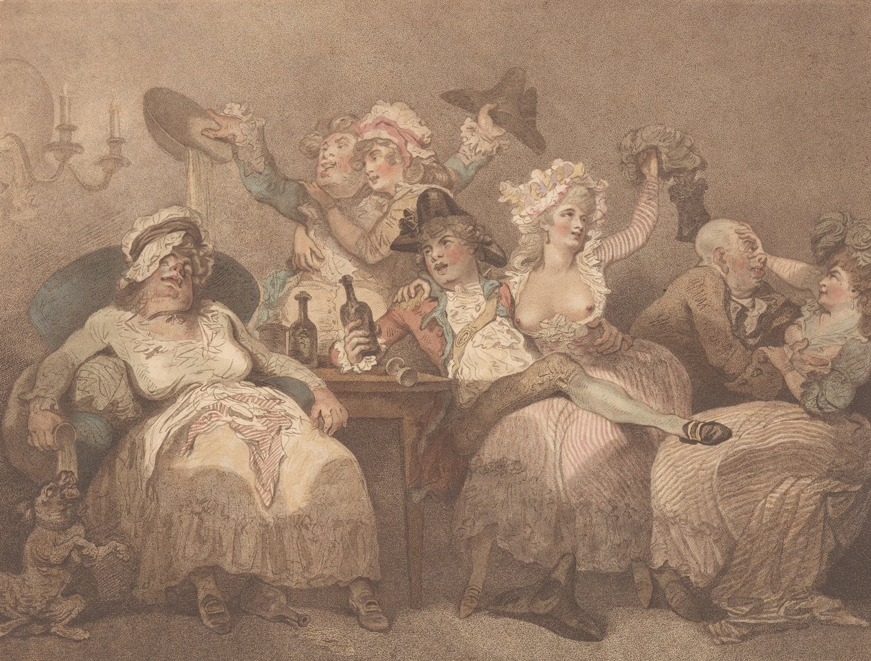 Un boceto de la naturaleza, 24 de enero de 1784 de William Paulet Carey