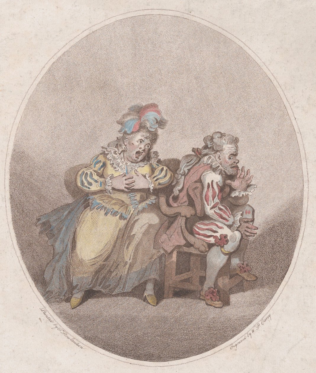 La Dueña y el Pequeño Isaac, 1 de abril de 1784 de William Paulet Carey