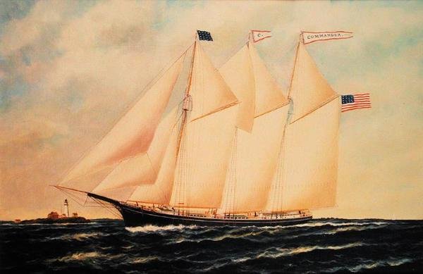 El comandante de William Pierce Stubbs