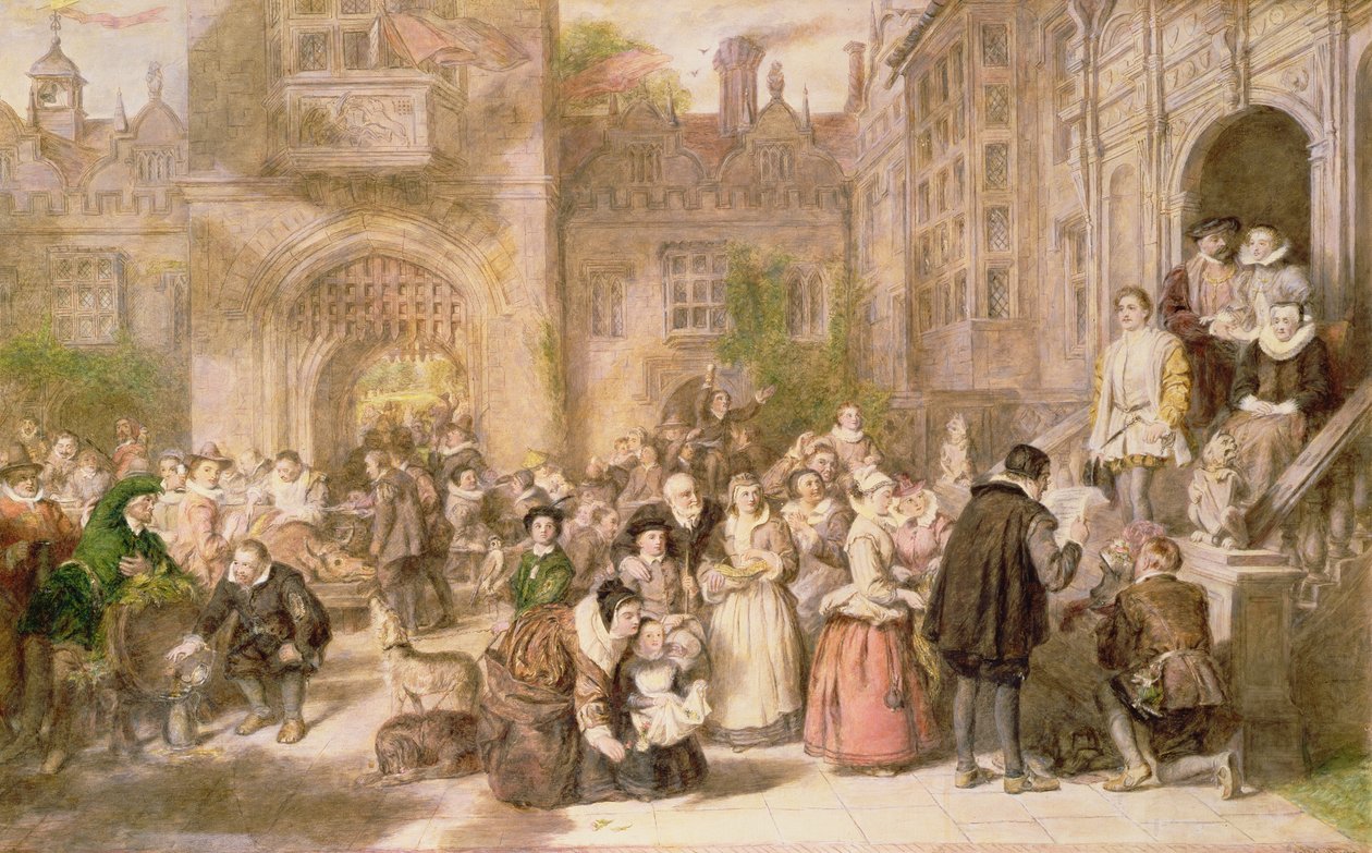 Llegada a la mayoría de edad en tiempos antiguos de William Powell Frith
