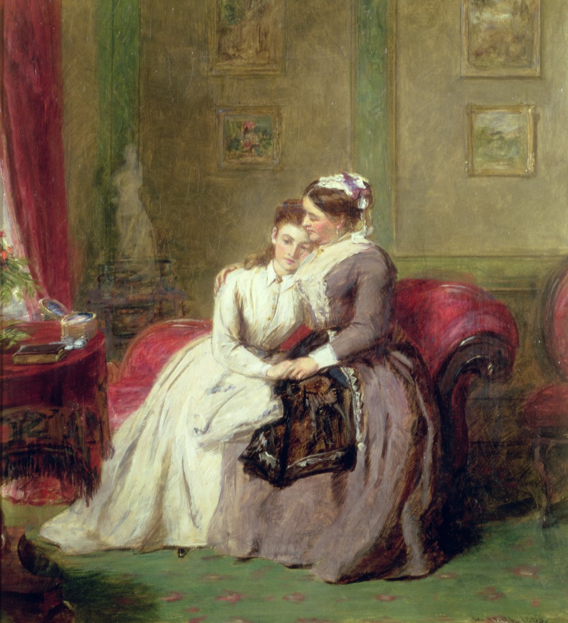 Esperanza y Miedo, 1869 de William Powell Frith