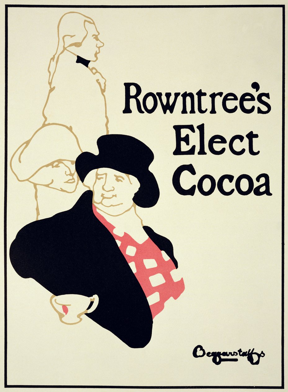 Reproducción de un cartel publicitario de "Rowntree