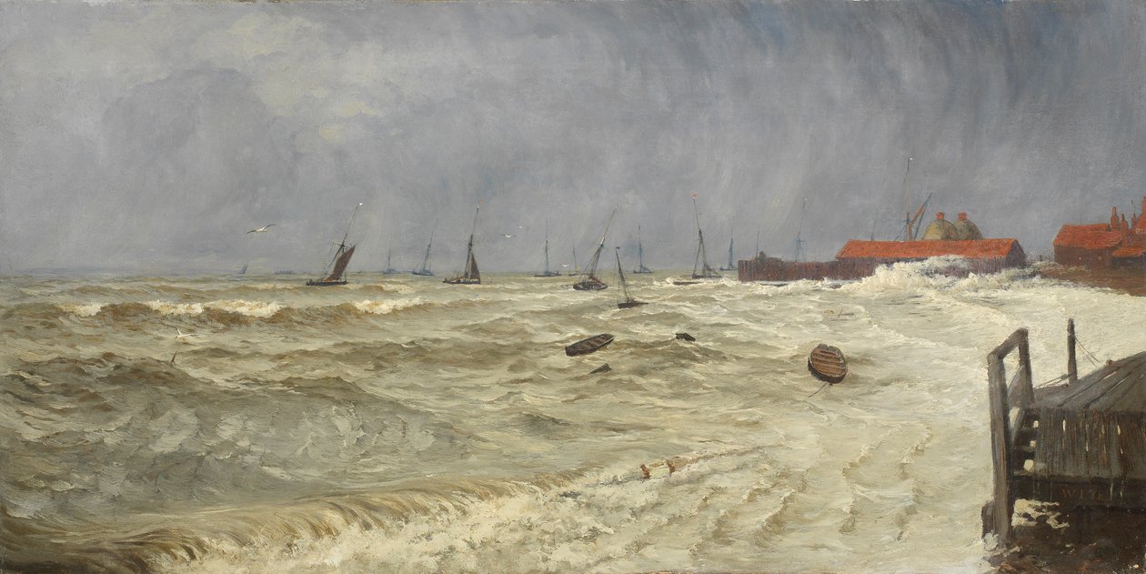 Un día agitado en Leigh de William Pye