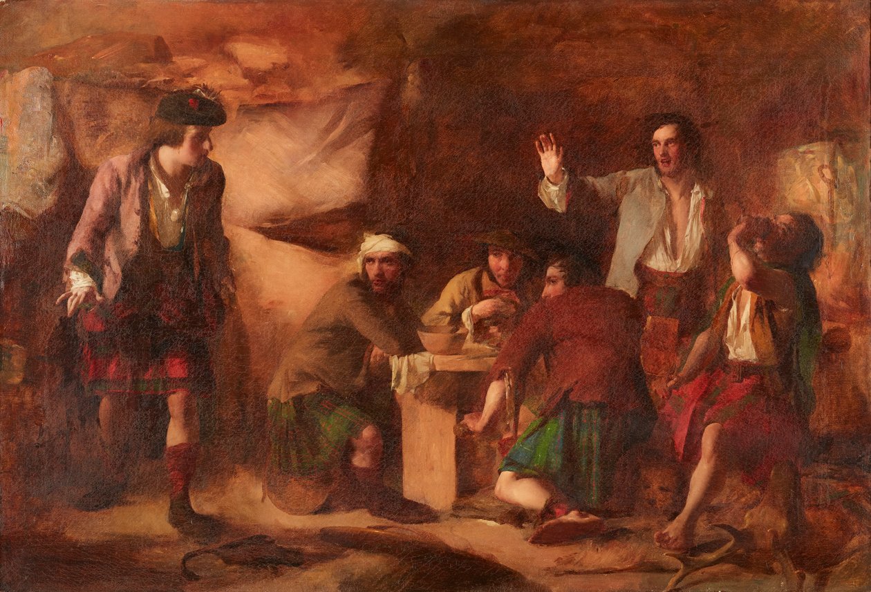 Príncipe Carlos Eduardo y los Catherans de William Quiller Orchardson