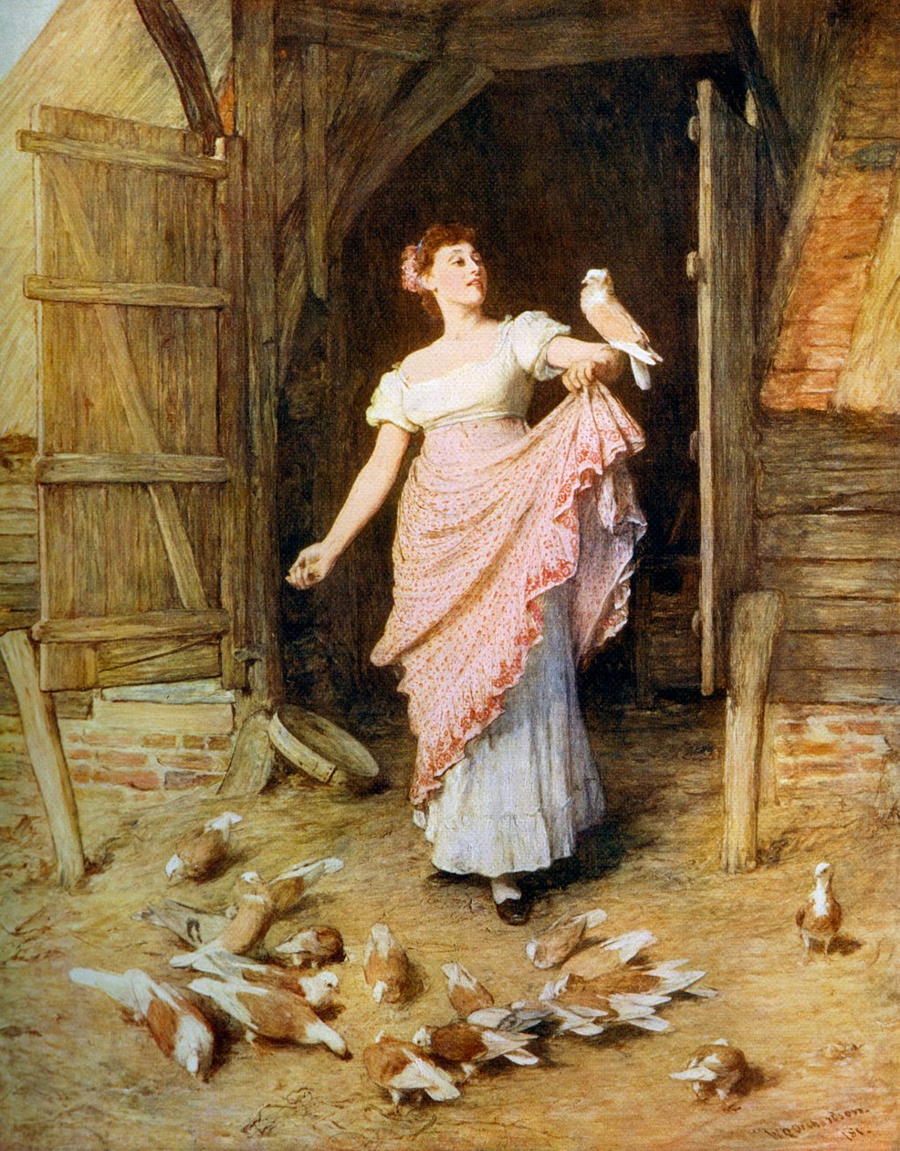 La Hija del Granjero, 1881, 1912 de William Quiller Orchardson