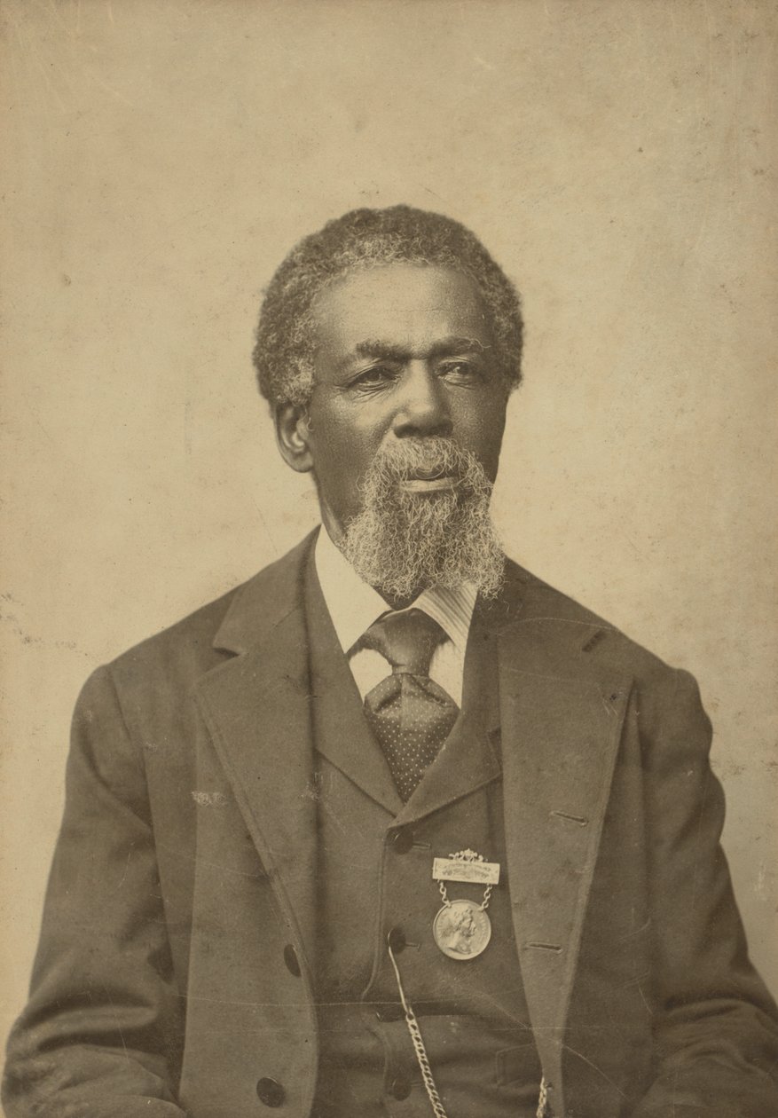 Retrato en tarjeta de gabinete de Thomas Mundy Peterson, 1884 de William R. Tobias
