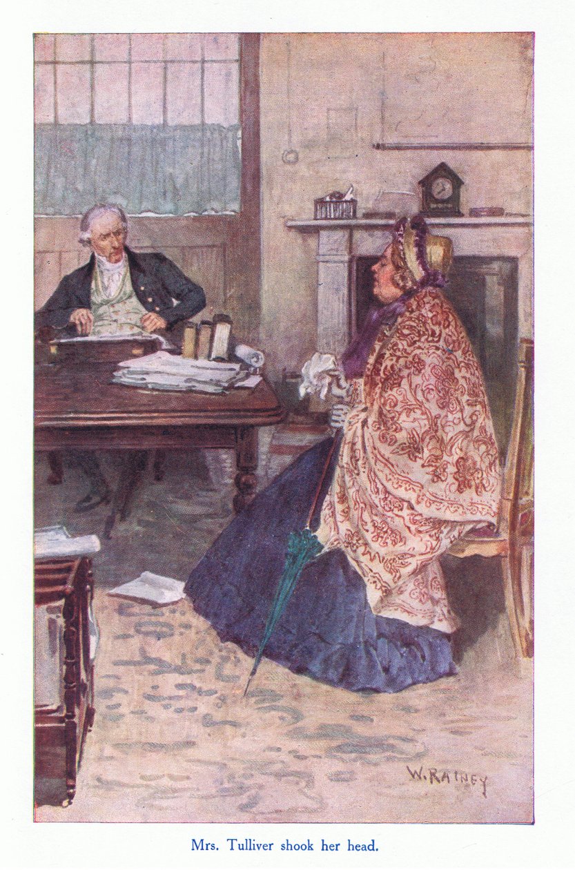 La señora Tulliver sacudió la cabeza, 1930s de William Rainey